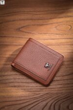 Bull Captain® Δερμάτινο πορτοφόλι QB07 Καφέ - Image 9