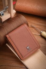 Bull Captain® Δερμάτινο πορτοφόλι QB07 Καφέ - Image 4