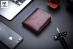 Bull Captain® Δερμάτινο πορτοφόλι QB-02 Καφέ - Image 9