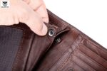 Bull Captain® Δερμάτινο πορτοφόλι QB-03 Καφέ - Image 7