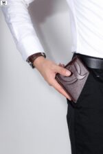 Bull Captain® Δερμάτινο πορτοφόλι QB0203-H Καφέ - Image 8