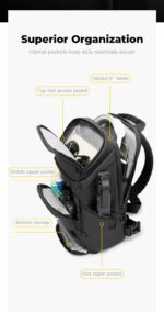 Bange® Τσαντάκι ώμου χιαστί στήθους 12,0LT FW228 Μαύρο - Image 10