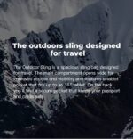 Bange® Τσαντάκι ώμου χιαστί στήθους 12,0LT FW228 Μαύρο - Image 6