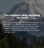 Bange® Τσαντάκι ώμου χιαστί στήθους 12,0LT FW227 Μαύρο - Image 7