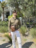 Bull Captain® Τσάντα ώμου 4,0LT DJB 300 Καφέ - Image 13