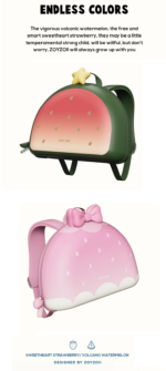 Zoyzoii® Σακίδιο Πλάτης 3D 7,5LT B8+ Strawberry - Image 6