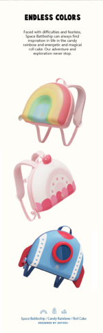 Zoyzoii® Σακίδιο Πλάτης 3D 8,4LT B8 Rocket Spaceship - Image 5