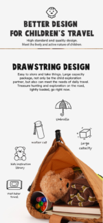 Zoyzoii® Σακίδιο Πλάτης 13LT B36 Dinosaur - Image 12