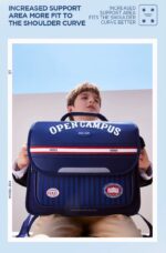 Zoyzoii® Υπερσύγχρονο Σακίδιο Πλάτης Open Campus 15,5LT B59-B Blue - Image 2