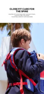 Zoyzoii® Υπερσύγχρονο Σακίδιο Πλάτης Open Campus 14,0LT B59 Μπλέ - Image 14