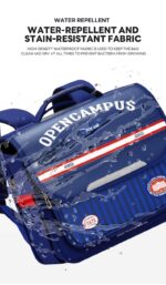 Zoyzoii® Υπερσύγχρονο Σακίδιο Πλάτης Open Campus 15,5LT B59-B Blue - Image 14