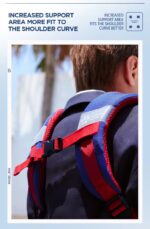 Zoyzoii® Υπερσύγχρονο Σακίδιο Πλάτης Open Campus 14,0LT B59 Μπλέ - Image 12