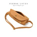 Pierre Loues® Γυναικεία Τσάντα Χιαστί 4,7LT PL868-67 Ανοικτό καφέ - Image 11
