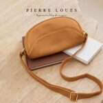 Pierre Loues® Γυναικεία Τσάντα Χιαστί 4,7LT PL868-67 Ανοικτό καφέ - Image 3