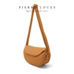 Pierre Loues® Γυναικεία Τσάντα Χιαστί 4,7LT PL868-67 Ανοικτό καφέ - Image 5