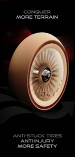 Zoyzoii® Scooter Premium Collection 2 in 1 Ruby Red - Image 19