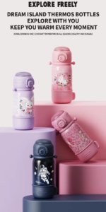 Zoyzoii® Παγούρι Ανωξείδωτο 450ml Ε9 Dream Island Series Unicorn - Image 8
