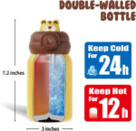 Zoyzoii® Παγούρι Ανωξείδωτο 450ml Ε8 Vitality Tiger - Image 7