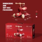 Zoyzoii® Scooter Premium Collection 2 in 1 Ruby Red - Image 10