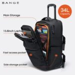 Bange® Σακίδιο πλάτης / Τροχοτσάντα 35LT 8150 Μαύρο - Image 20