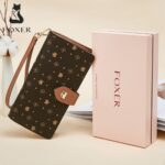 Foxer® Γυναικείο Οικολογικό Πορτοφόλι 0,6LT 2161013F Καφέ - Image 7