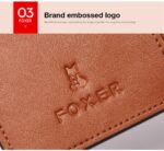 Foxer® Γυναικείο Οικολογικό Πορτοφόλι 0,6LT 230046F Καφέ - Image 10