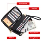 Foxer® Γυναικείο Δερμάτινο Πορτοφόλι 0,5LT 256001F Μαύρο - Image 11