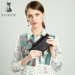 Foxer® Γυναικείο Δερμάτινο Πορτοφόλι 0,5LT 256001F Μαύρο - Image 2