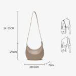 Foxer® Τσάντα ώμου χιαστί Tote 4,3LT 901155F Μπέζ - Image 5