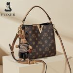 Foxer® Τσάντα Οικολογική χιαστί / χειρός 3,8LT 9140150F Καφέ - Image 11