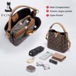 Foxer® Τσάντα Οικολογική χιαστί / χειρός 3,8LT 9140150F Καφέ - Image 5