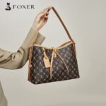 Foxer® Τσάντα χειρός ώμου 3,8LT 9151164F καφέ - Image 5