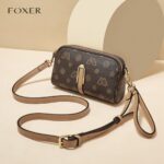 Foxer® Οικολογική Τσάντα χιαστί 1,4LT 9158064F Καφέ - Image 2