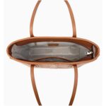 Foxer® Γυναικεία Οικολογική Τσάντα χειρός 7,8LT 9158130F καφέ - Image 3