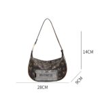 Foxer® Γυναικεία Οικολογική Τσάντα χειρός 4,9LT 9160013F καφέ - Image 5