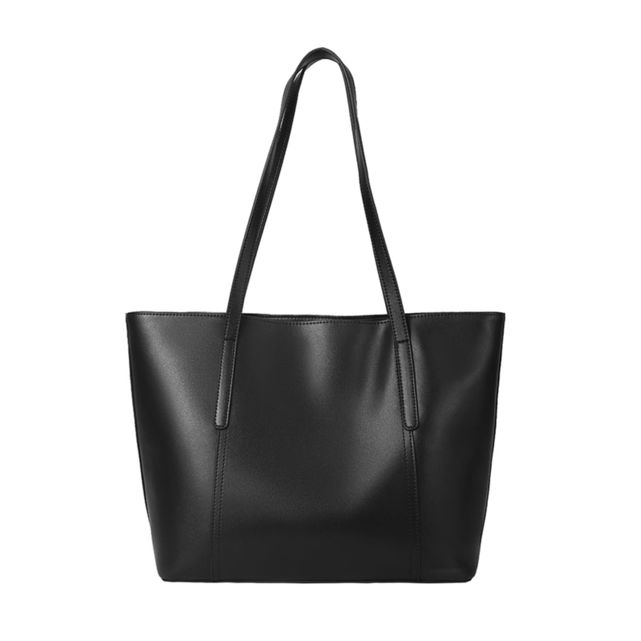 958V422F-11 Foxer® Τσάντα Δερμάτινη Shopper ώμου 12,5LT 958V422F Μαύρη - Image 1