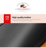 Foxer® Τσάντα Δερμάτινη Shopper ώμου 12,5LT 958V422F Μαύρη - Image 11